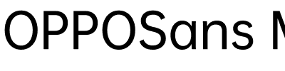 OPPOSans M.ttf字体转换器图片
